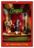 Der mechanische Zirkus (Wandkalender 2025 DIN A2 hoch), CALVENDO Monatskalender - Norbert Buch