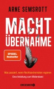 Cover-Bild zum Titel 'Machtübernahme' von 'Arne Semsrott'