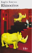 Cover-Bild zum Titel 'Rhinocéros' von 'Eugène Ionesco'