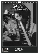 Cover-Bild zum Titel 'Jazz Moments (Wandkalender 2026 DIN A4 hoch), CALVENDO Monatskalender' von 'Klaus Rohwer'