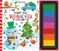 Cover-Bild zum Titel 'Fingerstempeln: Weihnachten' von 'Fiona Watt'