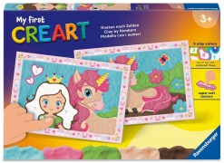 Cover-Bild zum Titel 'My First CreArt, Kneten nach Zahlen - Einhornglück' von ''