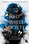 Cover-Bild zum Titel 'Red Umbrella Society - Der Biss der Schlange' von 'Caroline Brinkmann'
