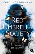 Cover-Bild zum Titel 'Red Umbrella Society - Der Biss der Schlange' von 'Caroline Brinkmann'