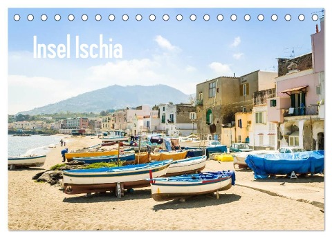 Insel Ischia (Tischkalender 2024 DIN A5 quer), CALVENDO Monatskalender - Alessandro Tortora