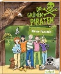 Cover-Bild zum Titel 'Das Grüne Piraten-Freundebuch' von 'Andrea Poßberg, Corinna Böckmann'