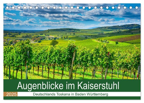Augenblicke im Kaiserstuhl (Tischkalender 2025 DIN A5 quer), CALVENDO Monatskalender - Tanja Voigt