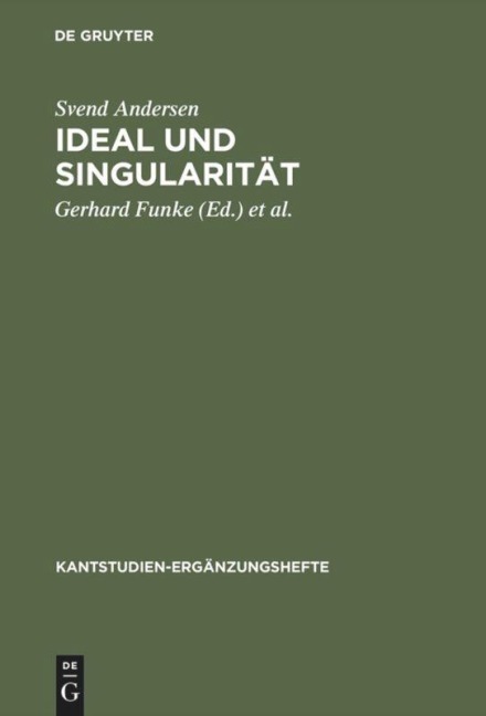 Ideal und Singularität - Svend Andersen