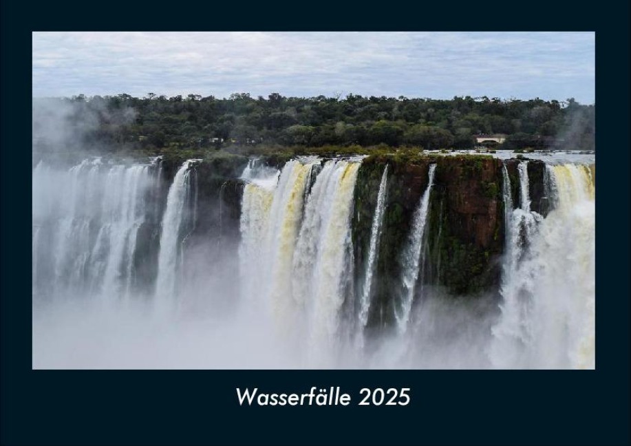 Wasserfälle 2025 Fotokalender DIN A4 - Tobias Becker