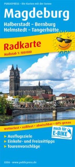 Magdeburg und Umgebung, Halberstadt - Bernburg, Helmstedt - Tangerhütte 1:100 000 - 