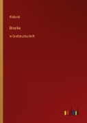 Cover-Bild zum Titel 'Bracke' von 'Klabund'