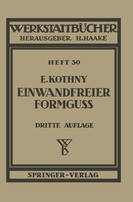 Einwandfreier Formguß - E. Kothny