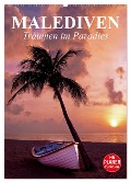 Malediven - Träumen im Paradies (Wandkalender 2024 DIN A2 hoch), CALVENDO Monatskalender - Elisabeth Stanzer