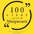 Cover-Bild zum Titel '100 citat från Guy de Maupassant' von 'Guy de Maupassant'