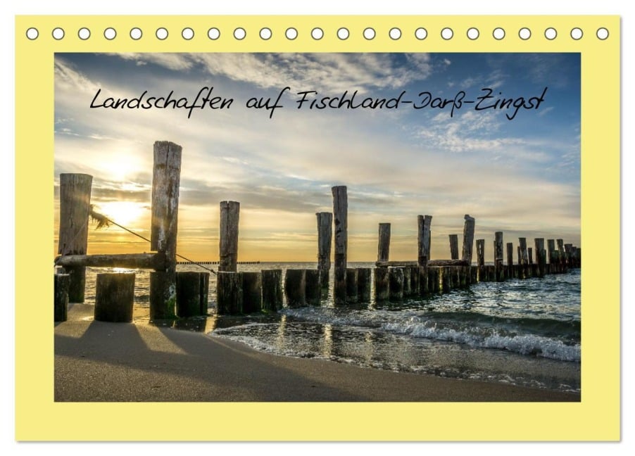Landschaften auf Fischland-Darß-Zingst (Tischkalender 2026 DIN A5 quer), CALVENDO Monatskalender - Werner Gruse