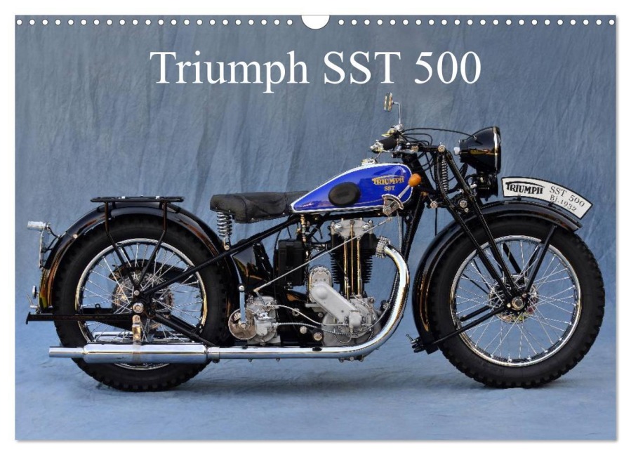 Triumph SST 500 (Wandkalender 2026 DIN A3 quer), CALVENDO Monatskalender - Ingo Laue