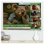 Cover-Bild zum Titel 'Dienst nach Vorschrift (hochwertiger Premium Wandkalender 2026 DIN A2 quer), Kunstdruck in Hochglanz' von 'Sven Melisch'