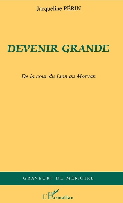 Devenir grande - Jacqueline Périn