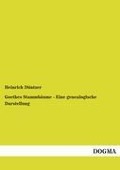 Cover-Bild zum Titel 'Goethes Stammbäume - Eine genealogische Darstellung' von 'Heinrich Düntzer'