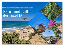 Cover-Bild zum Titel 'Natur und Kultur der Insel Kos (Wandkalender 2026 DIN A3 quer), CALVENDO Monatskalender' von 'Claudia Kleemann'