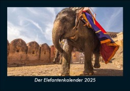 Cover-Bild zum Titel 'Der Elefantenkalender 2025 Fotokalender DIN A5' von 'Tobias Becker'