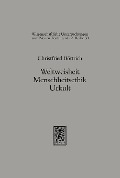 Cover-Bild zum Titel 'Weltweisheit, Menschheitskult, Urkult' von 'Christfried Böttrich'