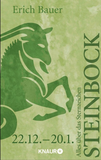 Alles über das Sternzeichen Steinbock - Erich Bauer