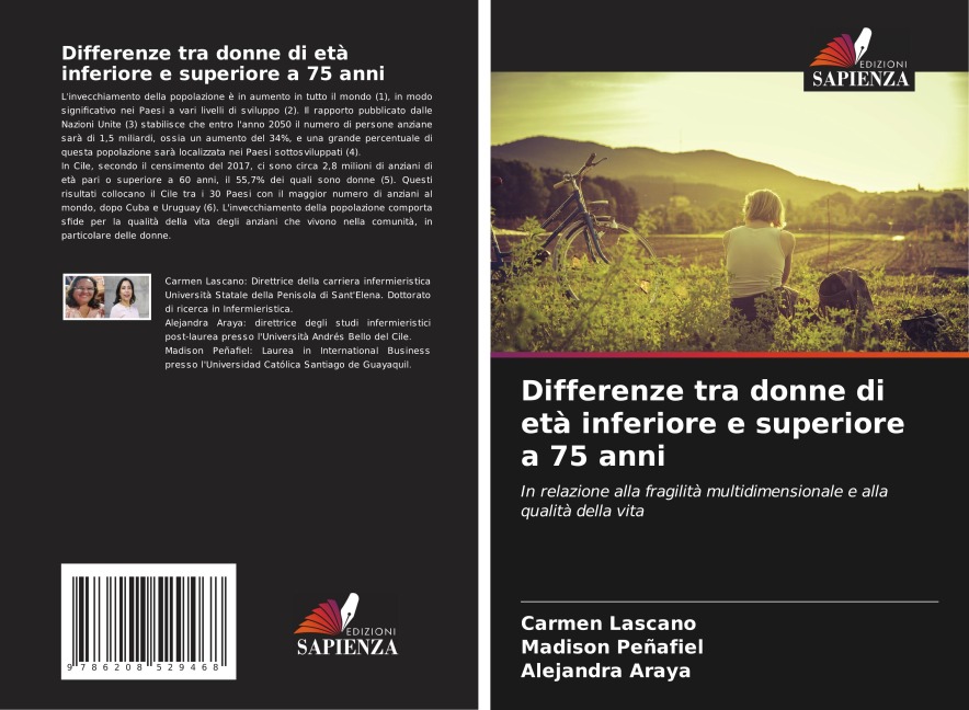 Differenze tra donne di età inferiore e superiore a 75 anni - Carmen Lascano, Madison Peñafiel, Alejandra Araya