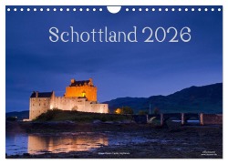 Cover-Bild zum Titel 'Schottland (Wandkalender 2026 DIN A4 quer), CALVENDO Monatskalender' von 'Jörg Dauerer'