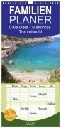 Cover-Bild zum Titel 'Familienplaner 2027 - Cala Deia - Mallorcas Traumbucht mit 5 Spalten (Wandkalender, 21 x 45 cm) CALVENDO' von 'Markus Behner'