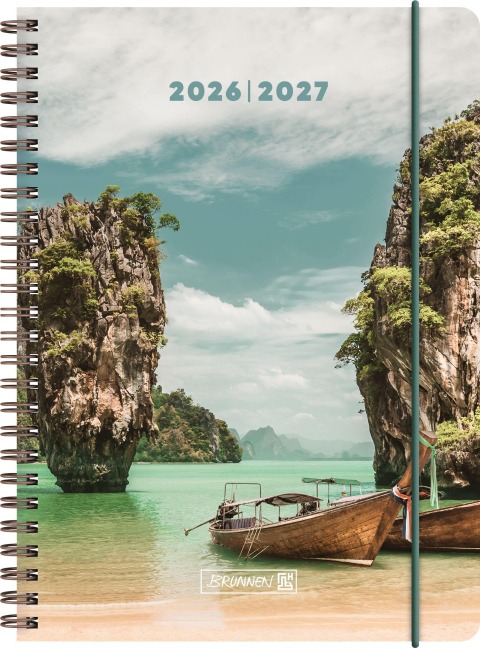 Schülerkalender 2026/2027 "Tropical" | A5, Kunststoff - 