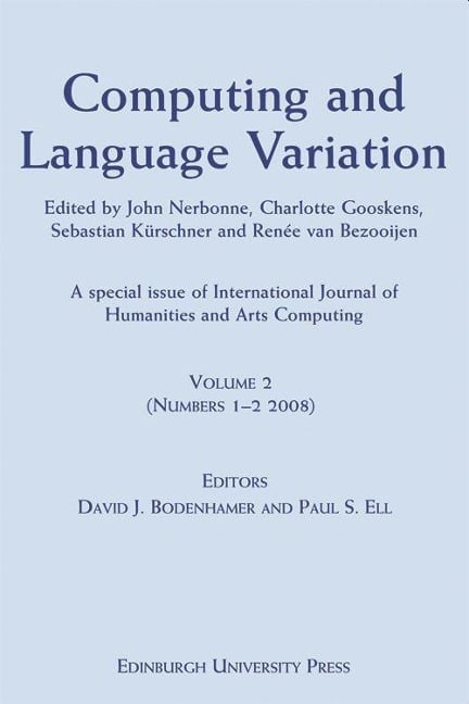 Computing and Language Variation - 