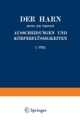 Cover-Bild zum Titel 'Der Harn sowie die übrigen Ausscheidungen und Körperflüssigkeiten von Mensch und Tier ihre Untersuchung und Zusammensetzung in Normalem und Pathologischem Zustande' von 'A. Albu, M. Jakoby, A. Loewy, P. Mayer, J. Morgenroth'