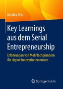 Cover-Bild zum Titel 'Key Learnings aus dem Serial Entrepreneurship' von 'Monika Nörr'