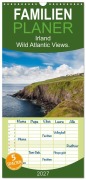 Cover-Bild zum Titel 'Familienplaner 2027 - Irland. Wild Atlantic Views. mit 5 Spalten (Wandkalender, 21 x 45 cm) CALVENDO' von 'Markus Wagner'