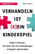 Cover-Bild zum Titel 'Verhandeln ist (k)ein Kinderspiel' von 'Frédéric Mathier'
