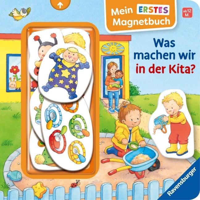 Mein erstes Magnetbuch - Was machen wir in der Kita? - Sandra Grimm