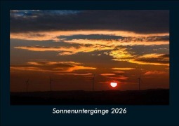 Cover-Bild zum Titel 'Sonnenuntergänge 2026 Fotokalender DIN A5' von 'Tobias Becker'