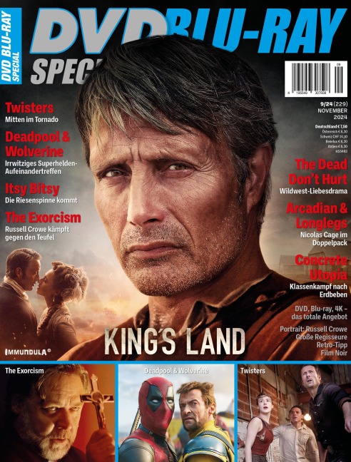 DVD BLU-RAY SPECIAL. Ausgabe November 2024 (#229) - 