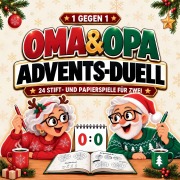 Cover-Bild zum Titel 'Oma & Opa Advents-Duell' von 'Tim Frost'