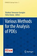 Cover-Bild zum Titel 'Various Methods for the Analysis of Pdes' von ''