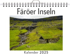Cover-Bild zum Titel 'Färöer Inseln - (Wandkalender 2025, Kalender DIN A4 quer, Monatskalender im Querformat mit Kalendarium, das perfekte Geschenk)' von 'Ava Schmitt'
