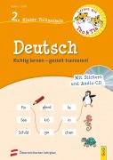 Cover-Bild zum Titel 'Lernen mit Teo und Tia Deutsch - 2. Klasse Volksschule mit CD' von 'Erika Stoifl, Verena Müller'