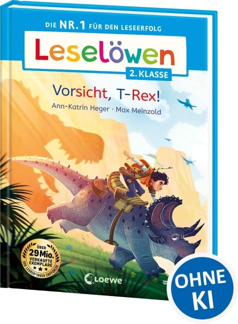 Leselöwen 2. Klasse - Vorsicht, T-Rex! - Ann-Katrin Heger
