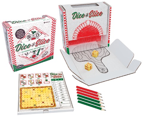 ThinkFun Dice and Slice - Logikspiel ab 8 Jahre - 