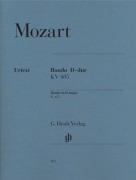 Cover-Bild zum Titel 'Mozart, Wolfgang Amadeus - Rondo D-dur KV 485' von 'Wolfgang Amadeus Mozart'
