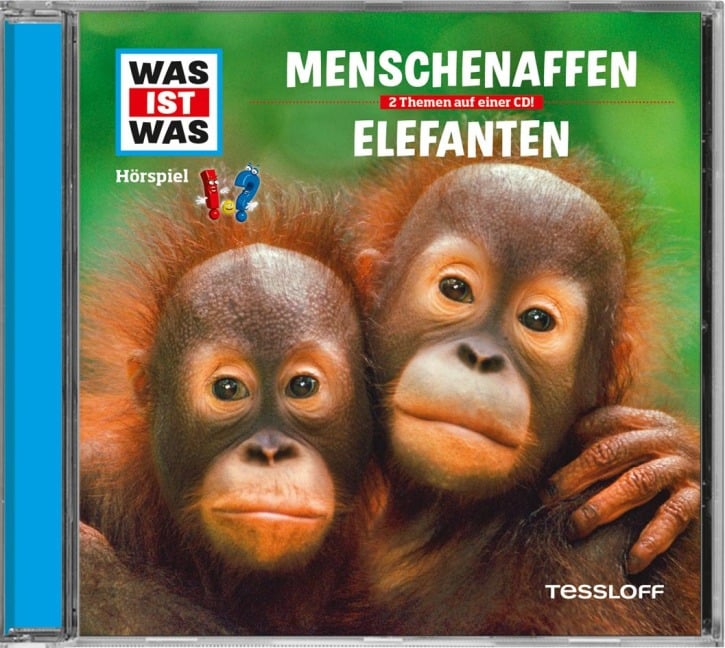 Was ist was Hörspiel-CD: Menschenaffen/Elefanten - 