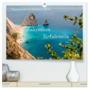 Cover-Bild zum Titel 'Zakynthos und Kefalonia Trauminseln im Ionischen Meer (hochwertiger Premium Wandkalender 2026 DIN A2 quer), Kunstdruck in Hochglanz' von 'Mike Hans Steffl'