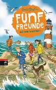 Cover-Bild zum Titel 'Fünf Freunde auf dem Leuchtturm' von 'Enid Blyton'