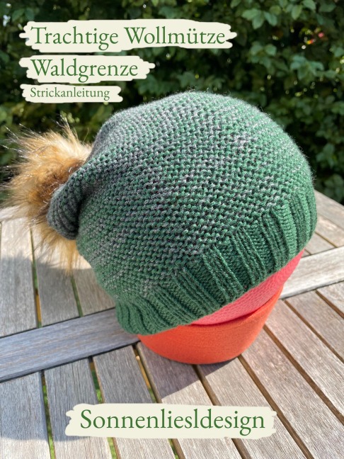 Trachtige Wollmütze "Waldgrenze" - Liesl Sonnenliesldesign